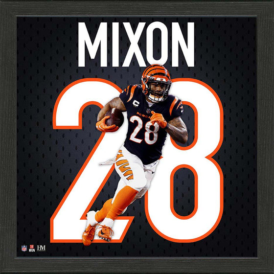 Joe Mixon NFL Impact Jersey Frame