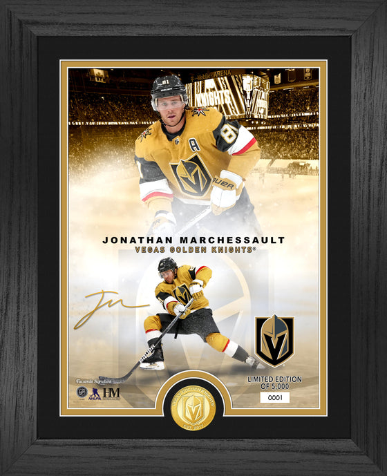 Jonathan Marchessault Legends Bronze Coin Photo Mint