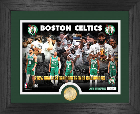 2024 NBA Eastern Conference Champions Celebration Bronze Coin Photo Mint