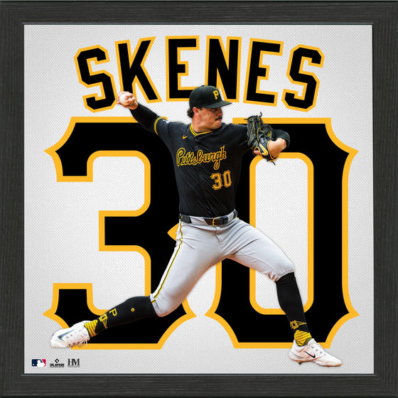 Paul Skenes Pittsburgh Pirates IMPACT Jersey Frame