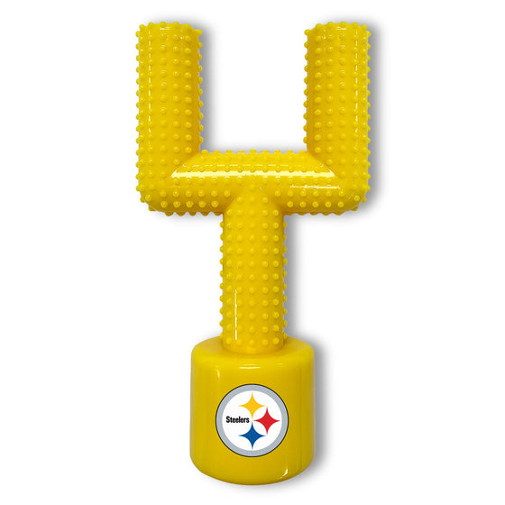 PITTSBURGH STEELERS HARD NYLON GOAL POST CHEW TOY