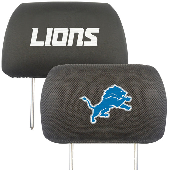 Detroit Lions Headrest Cover - 757 Sports Collectibles