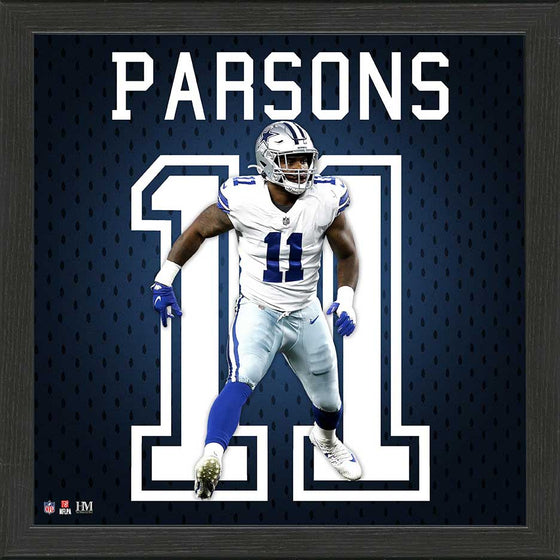 Micah Parsons Impact Jersey Frame