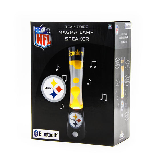 Pittsburgh Steelers Magma Lamp - Bluetooth Speaker - 757 Sports Collectibles