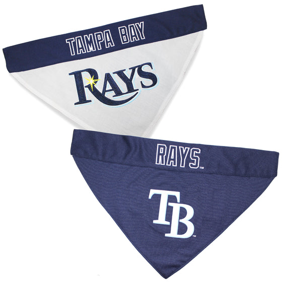 Tampa Bay Rays REVERSIBLE Dog Bandana Pets First