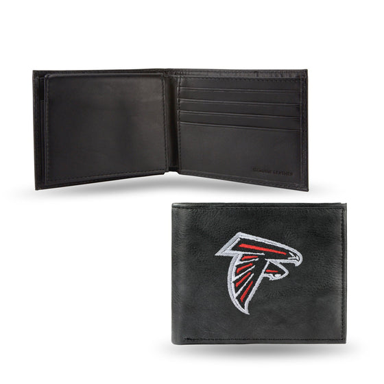 Atlanta Falcons Embroidered Leather Billfold - Special Order