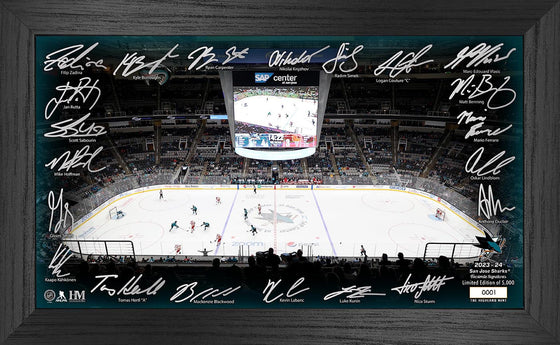 San Jose Sharks 2023-24 Signature Rink