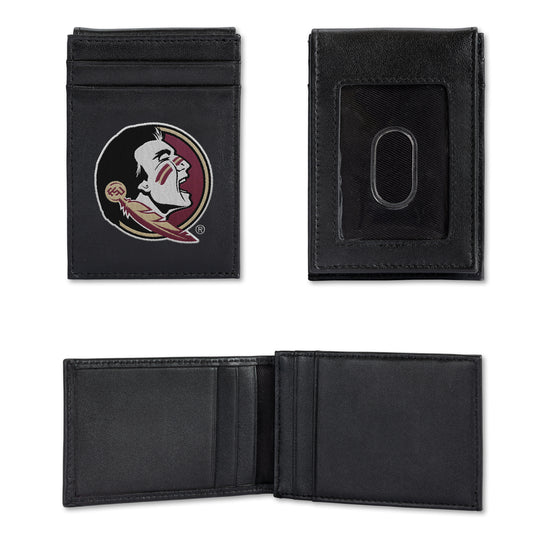 NCAA  Florida State Seminoles  Embroidered Front Pocket Wallet - Slim/Light Weight - Great Gift Item