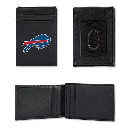 NFL Football Buffalo Bills  Embroidered Front Pocket Wallet - Slim/Light Weight - Great Gift Item