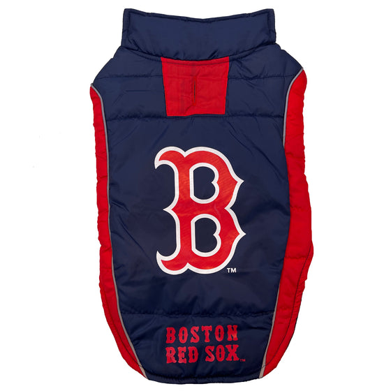 BOSTON RED SOX PUFFER VEST Pets First