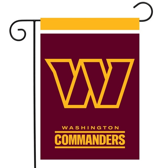 Washington Commanders Garden Flag