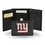 New York Giants Embroidered Leather Tri-Fold Wallet (CDG)