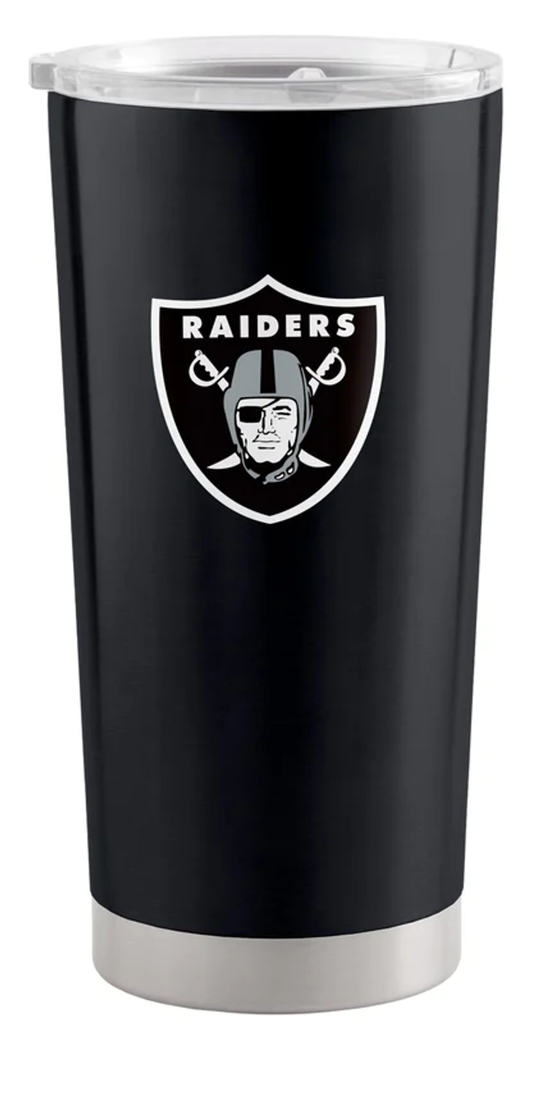 Las Vegas Raiders Travel Tumbler 20oz Stainless Steel