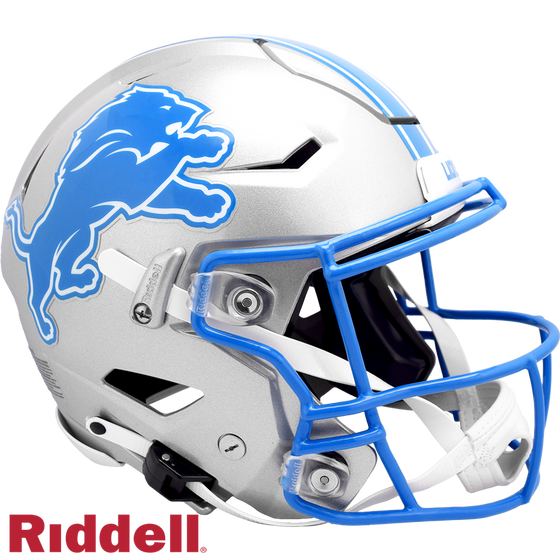 Detroit Lions Helmet Riddell Authentic Full Size SpeedFlex Style 2024