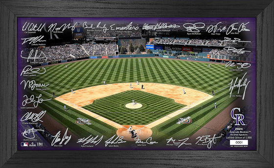 Colorado Rockies 2024 Signature Field