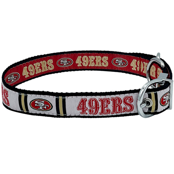 San Francisco 49ers Reversible Collar Pets First