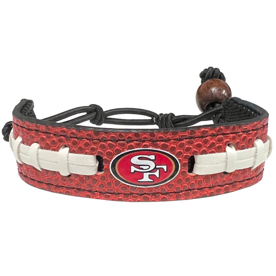 San Francisco 49ers Human Pebble Grain Bracelet