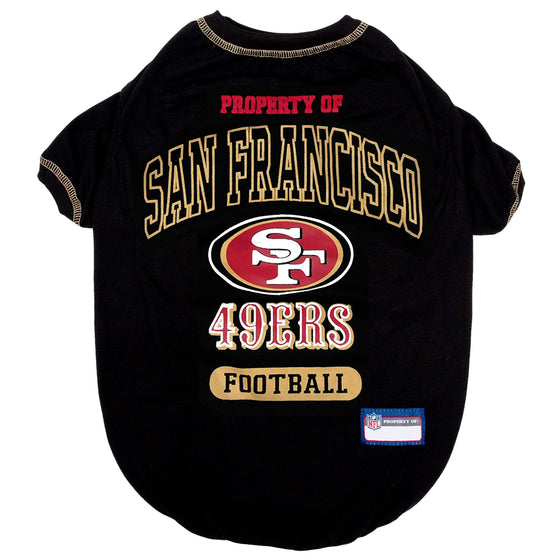 San Francisco 49ers Dog Tee Shirt by Pets First