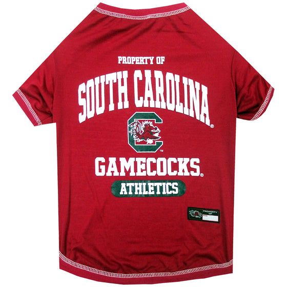 South Carolina Gamecocks Dog Tee Shirt Pets First