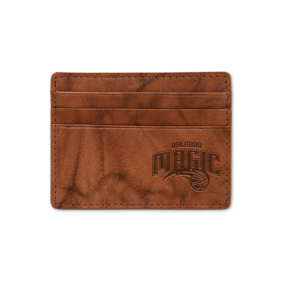 NBA Basketball Orlando Magic  Embossed Leather Credit Cart Wallet