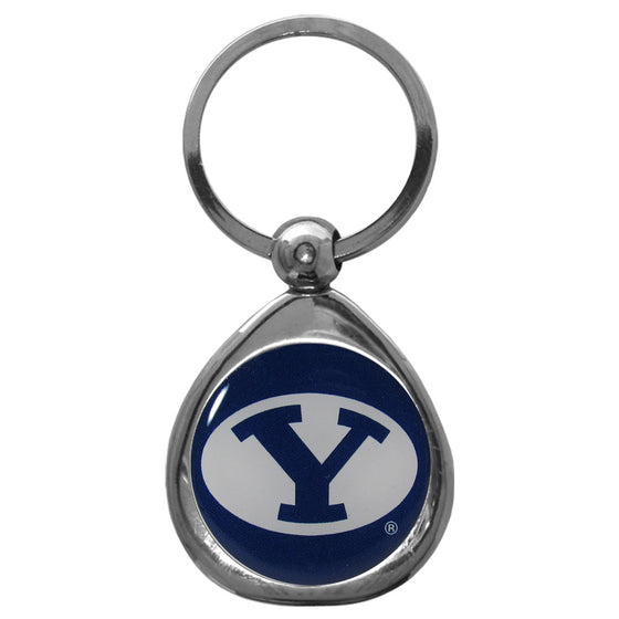 BYU Cougars Chrome Key Chain