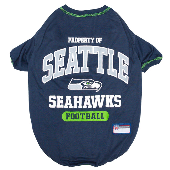 Seattle Seahawks Dog Tee Shirt by Pets First