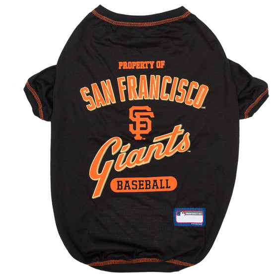 San Francisco Giants Dog Tee Shirt Pets First