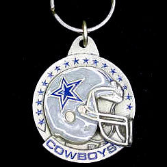 Dallas Cowboys Carved Metal Key Chain