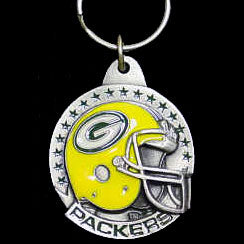 Green Bay Packers Carved Metal Key Chain