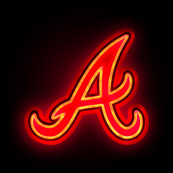 Atlanta Braves LED Neon Light Up Team Logo Sign