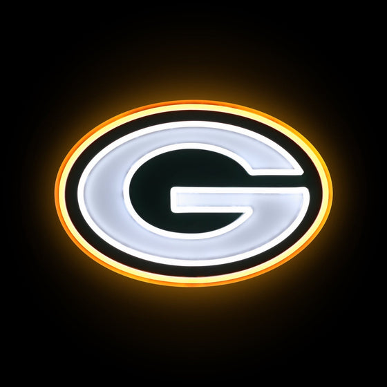 Green Bay Packers LED Neon Light Up Team Logo Sign