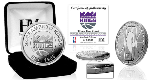 Sacramento Kings Silver Mint Coin