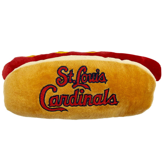 St. Louis Cardinals Hot Dog Toy by Pets First