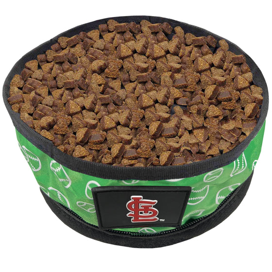 St Louis Cardinals Collapsible Pet Bowl