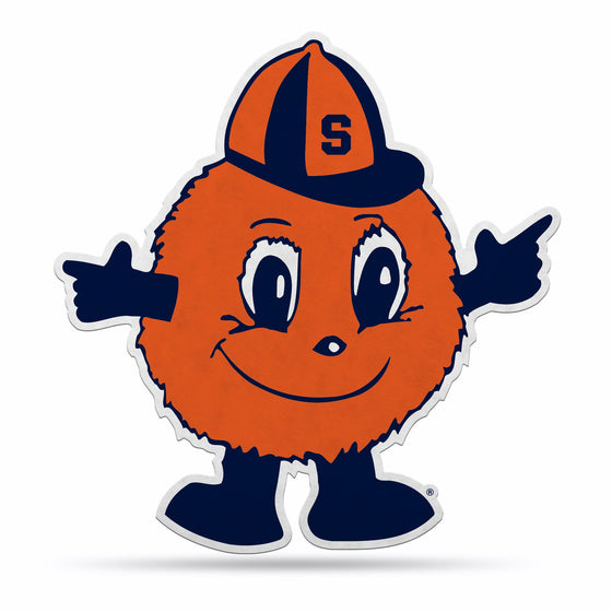 Syracuse Orange Pennant Shape Cut Mascot Design Special Order