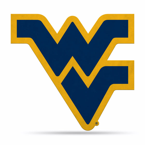 West Virginia Mountaineers Pennant Shape Cut Logo Design - Special Order