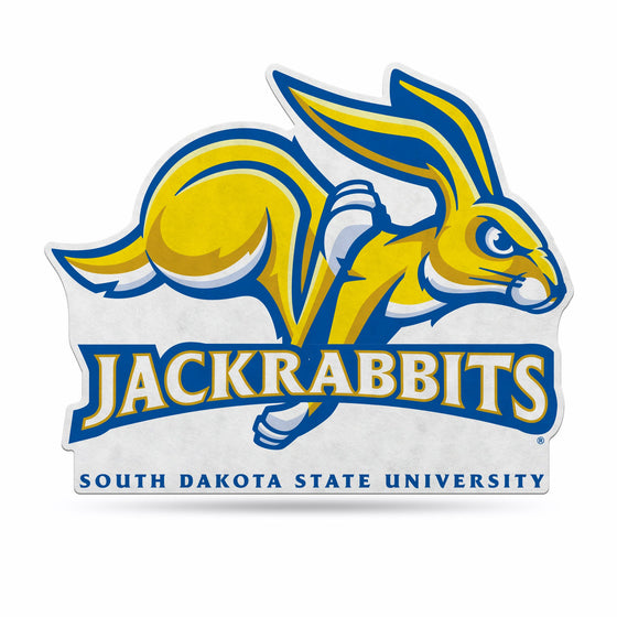 South Dakota State Jackrabbits Pennant Shape Cut Logo Design - Special Order