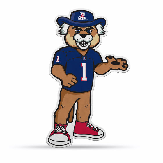 Arizona Wildcats Pennant Shape Cut Mascot Design Special Order