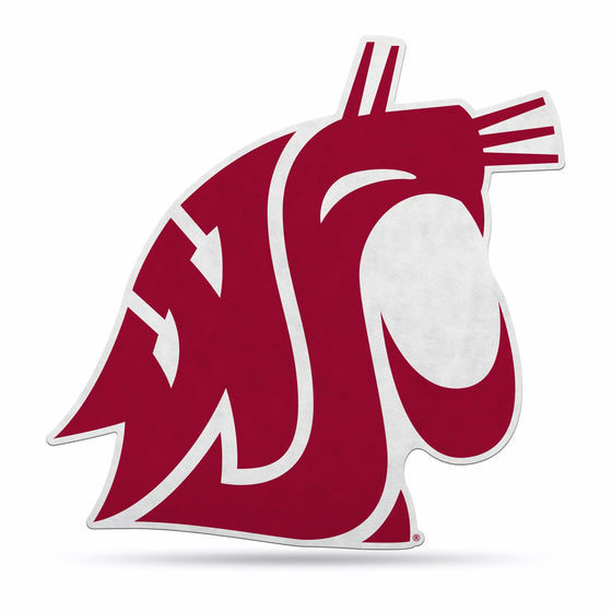 Washington State Cougars Pennant Shape Cut Logo Design - Special Order