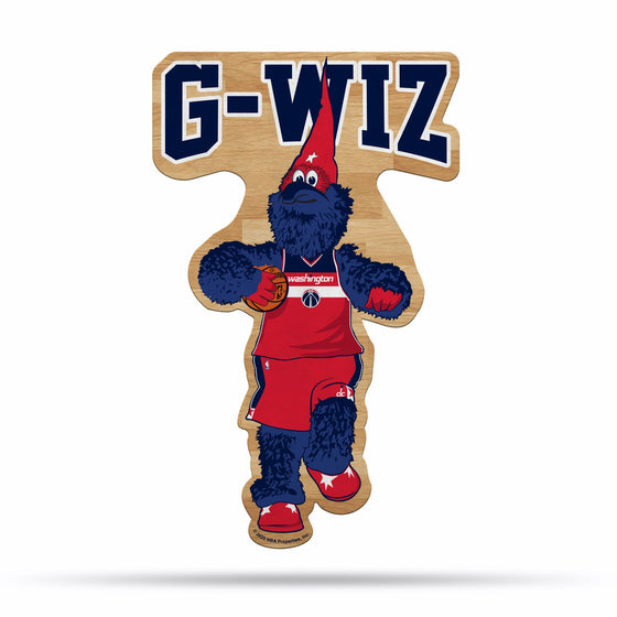 Washington Wizards Pennant Shape Cut Mascot Design Special Order