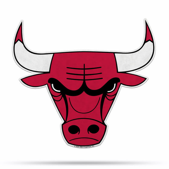 Chicago Bulls Pennant Shape Cut Logo Design - Special Order