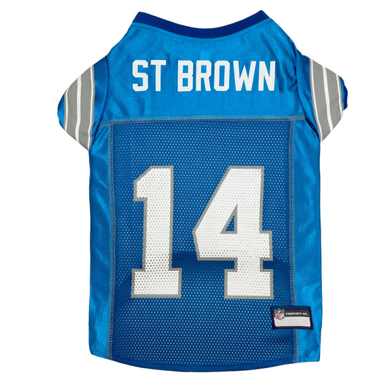 Amon-Ra St. Brown Pet Striped Jersey (Det)