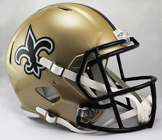 New Orleans Saints Deluxe Replica Speed Helmet