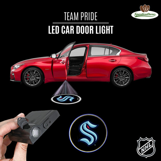 Seattle Kraken Car Door Light LED Special Order