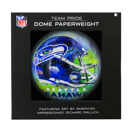 Seattle Seahawks Paperweight Domed