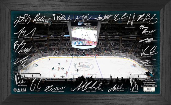 San Jose Sharks 2024-25 Signature Rink