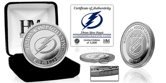 Tampa Bay Lightning Silver Mint Coin