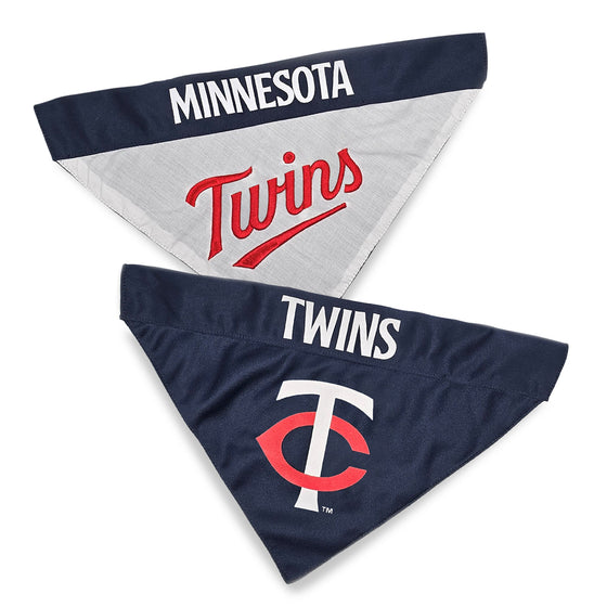 Minnesota Twins REVERSIBLE Dog Bandana Pets First