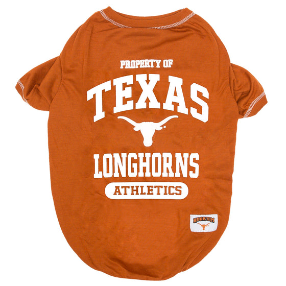 Texas Longhorns Dog Tee Shirts Pets First