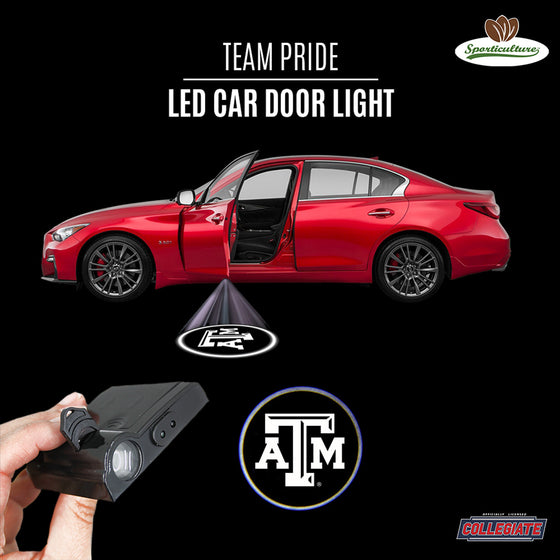 Texas A&M Aggies Car Door Light LED Special Order